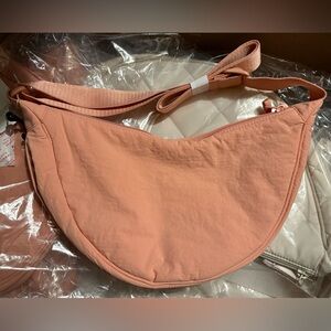 NWT Uniqlo Pink Round Mini Shoulder Bag